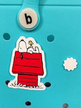 Snoopy and Woodstock Doghouse Bogg Charm-Retro Bogg Charms-B STOCK!